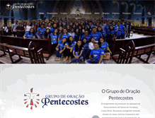 Tablet Screenshot of grupopentecostes.com